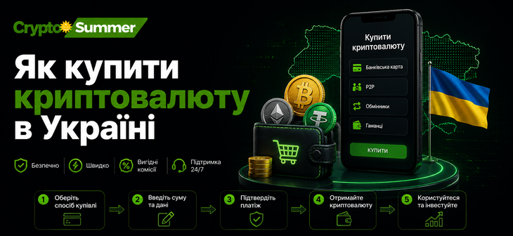 Як купити криптовалюту в Україні